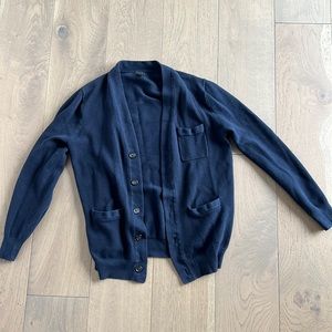 J. Crew Cotton Cashmere Cardigan in Medium